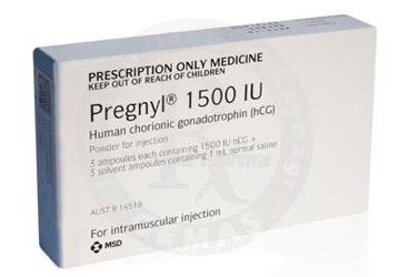 PREGNYL 1500 IU I.M/S.C ENJEKSIYON ICIN LIYOFILIZE TOZ ICEREN FLAKON